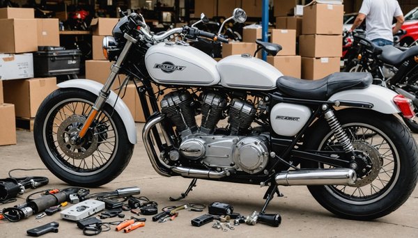 La dangerosité des pièces de moto contrefaites